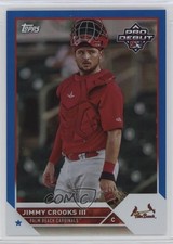 2023 Topps Pro Debut Blue Foil 46/150 Jimmy Crooks III #PD-177 11sd