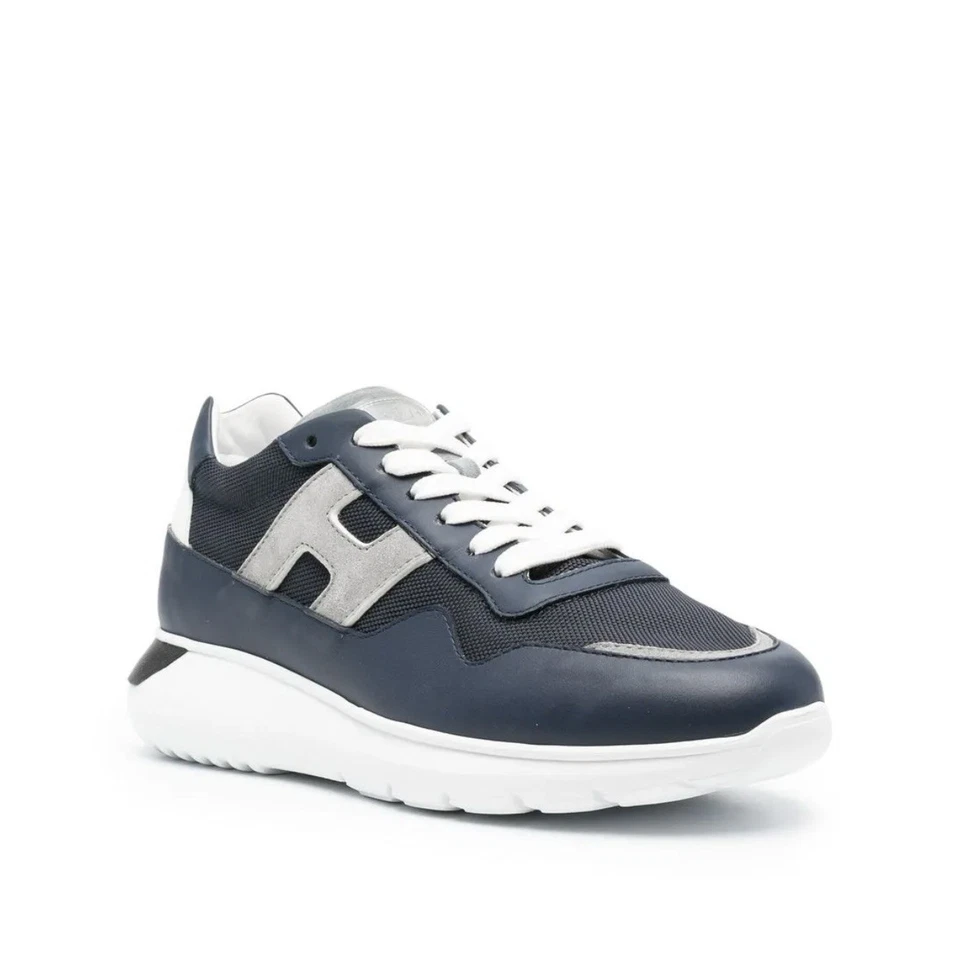 HOGAN uomo Interactive3  Pelle/tela blu/grigio SCONTO 40% - Image 2 of 4