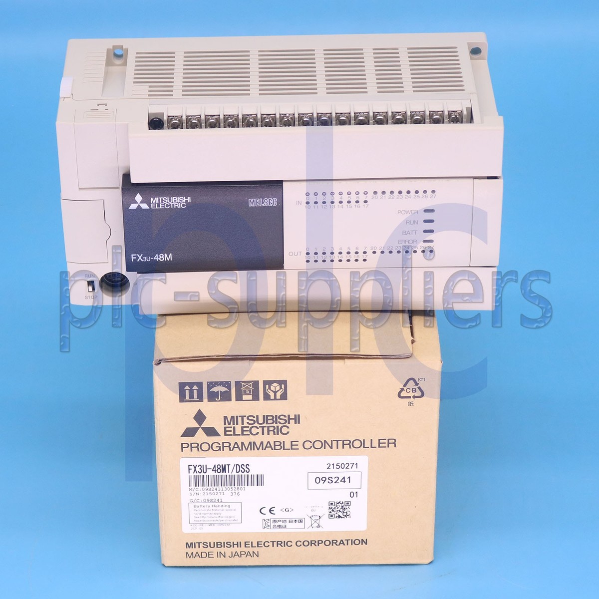 One New Programmable controller Mitsubishi FX3U-48MT/DSS IN BOX