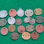 WW1 & WW2 British & South African Army ID Disc Badges Unresearched Dog Tags