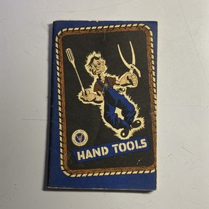 GMC Hand Tool Booklet Armed Forces 1943 WW2 Era Vtg Usage Care General Motors