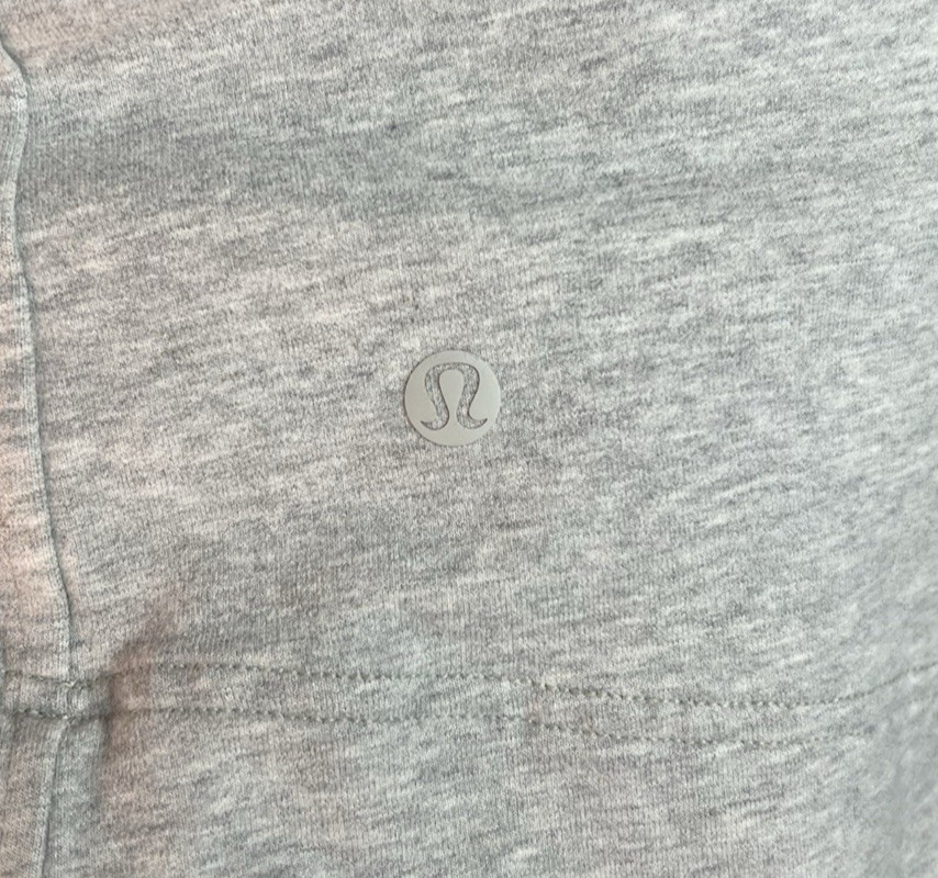 lululemon Split Pullover Size 10 Heathered Gray W… - image 3