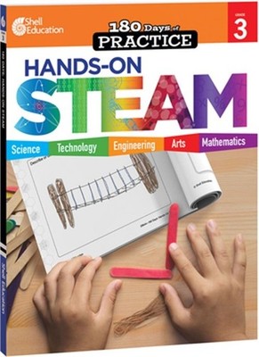 180 Days: Hands-On Steam: Grade 3 (Paperback or Softback)