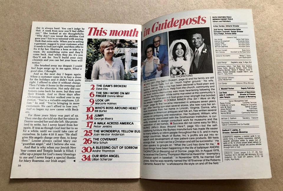 Guideposts Magazine (September 1979), Peter Jenkins: A Walk Across America, VG! - Image 3 of 3