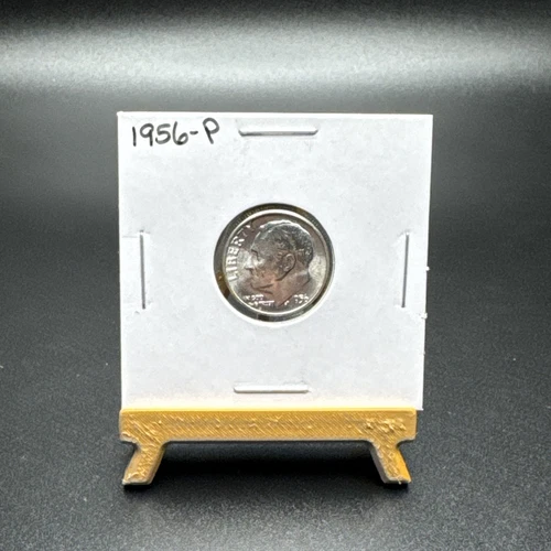 1956 P Roosevelt Dime  BU LUSTER! 90% Silver US Coin