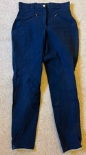 MARK TODD LADIES HORSE RIDING EQUESTRIAN BREECHES 26 Navy