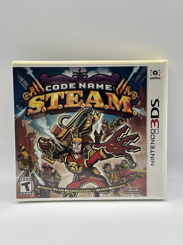 Code Name: S.T.E.A.M. (Nintendo 3DS, 2015) Factory sealed