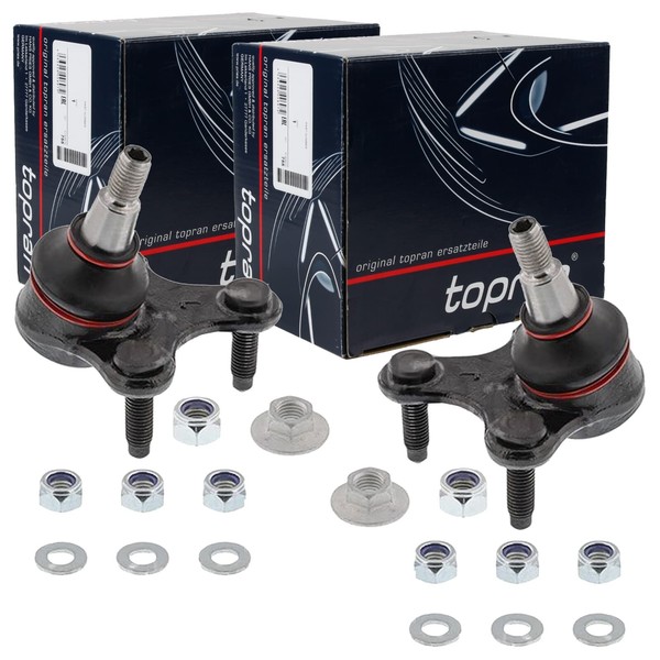 2X Topran Traggelenk Vorne Passend FÜR Audi A3 Q2 Q3 Seat Alhambra Ateca Leon-image