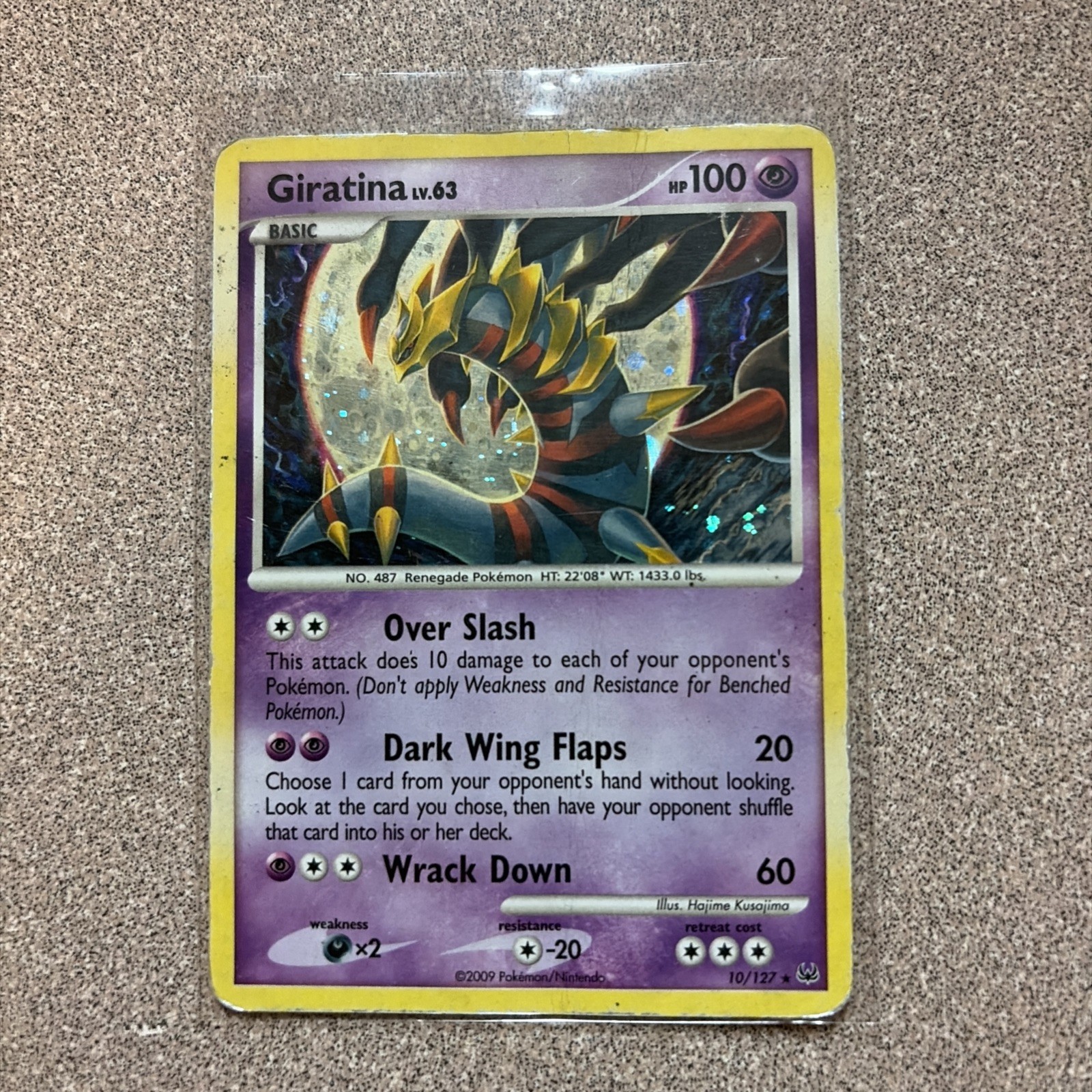 Giratina 10/127 Platinum Holo