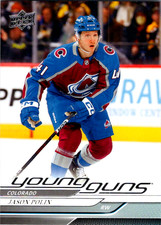 2024-25 Upper Deck Young Guns Jason Polin Rookie Colorado Avalanche #210