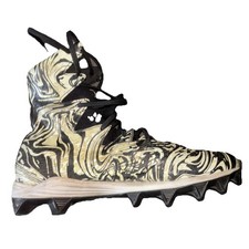 Under Armour Highlight Football Cleats Black White size 10 Mens Shoes