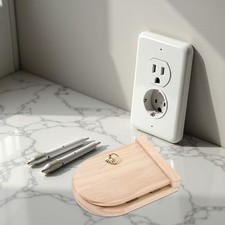 Solid Wood Switch Decorative Box Bedroom Light Cover Bathroom Outlet Stickers