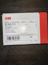 ABB SU201M-C10 Miniature Circuit Breaker 10kA, 10A, 1P UL489 2CDS271337R0104