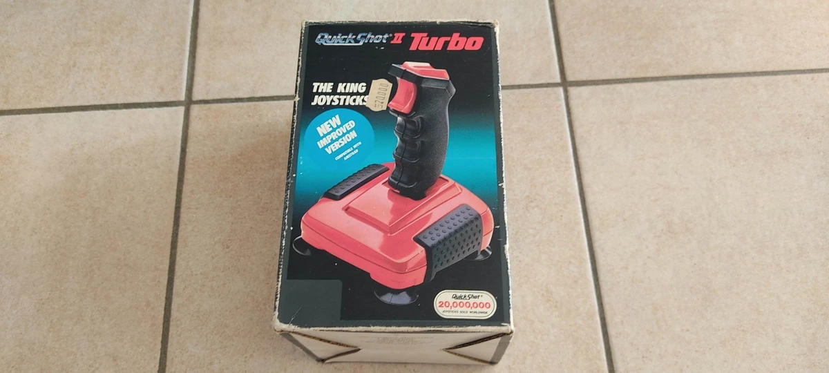 Joystick QUICKSHOT 318-102 - Pour Atari, Amiga, Falcon, Amstrad - Occasion Testé