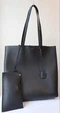 Saint Laurent Shopping Bag Large N/S Genuine Used with Tags & Accessories