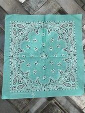 Vintage Wamcraft Bandana 14193 50% Cotton 50% Poly Selvedge USA