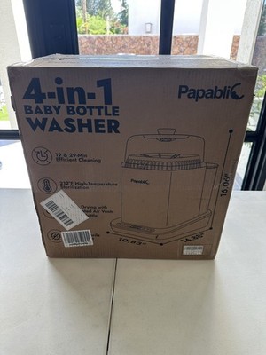 Papablic Bottle Washer Pro, Bottle Washer & Sterilizer & Dryer, 4-in-1 Bottle 