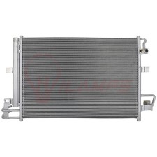 For 2016 2017 2018 Ford Explorer Base Replacement Aluminum AC Condenser