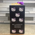 New Blue Sky Clayworks Halloween Hello Kitty Black Cats Salt & Pepper Shakers — photo 4