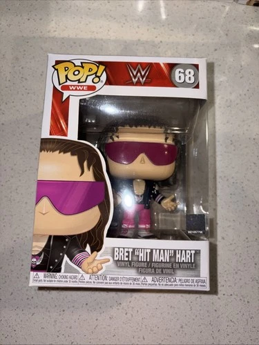 WWE Bret “Hitman” Hart Funko Pop Vinyl Figure