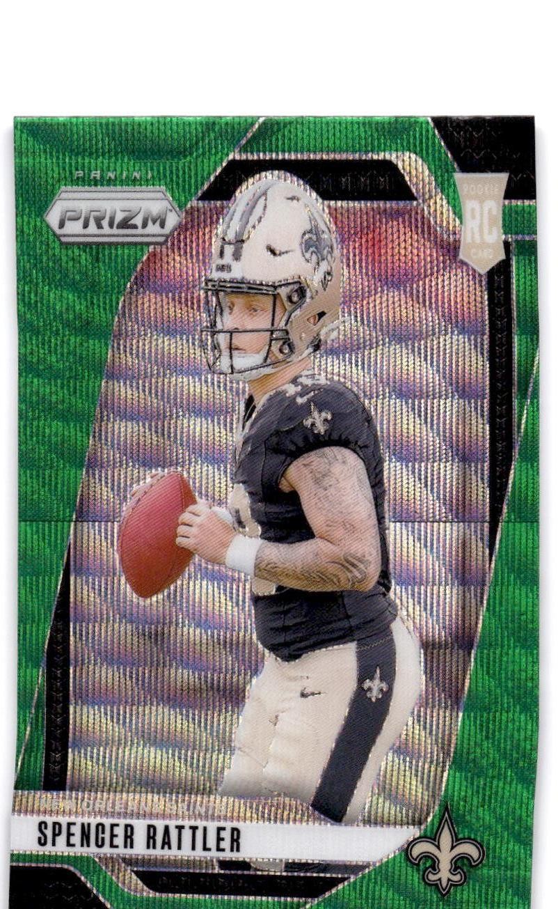2024 Panini Prizm #388 Spencer Rattler Green
