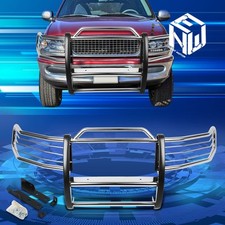 For 97-98 Expeditionf150 F250 4wd Ss Bumper Grill Protector Grille Brush Guard