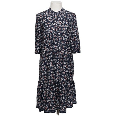 Max Studio, Kleid, Größe: XL, Blau/Mehrfarbig, Blumen, Damen #C51