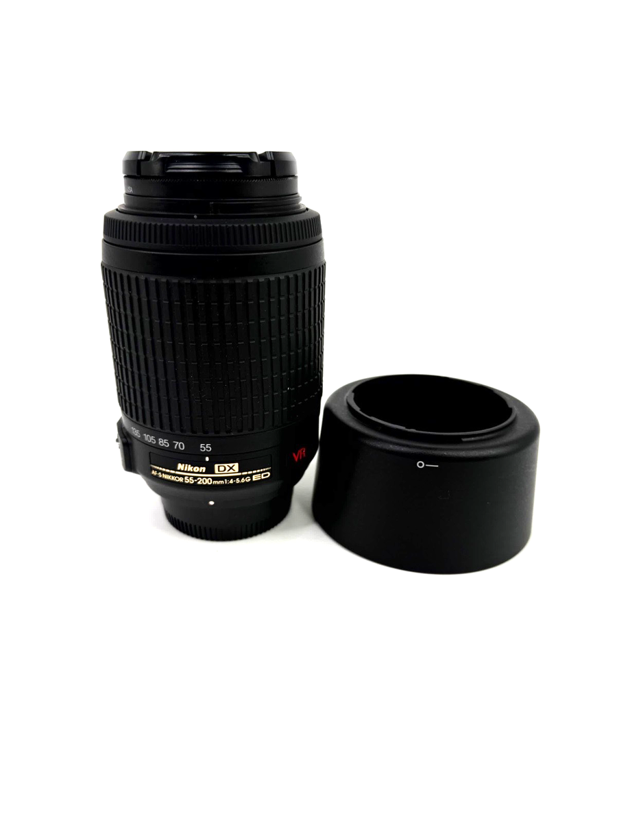 Nikon Nikkor AF-S 55-200mm f4-5.6 G ED DX VR Lens AFS | eBay