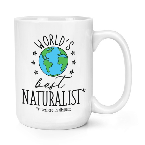 World's Best Naturalist 426Ml Groß Becher Tasse Lustiger Witz Best Toll Natur-image