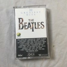 The Beatles 20 Greatest Hits Capitol Cassette