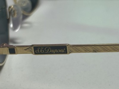 Dupont　
レトロ

デュポン ガスライター RARE VINTAGE ST DUPONT D065 23KT GOLD PLATED EYEGLASSES AUSTRIA