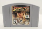 Indiana Jones And The Infernal Machine Nintendo 64 N64 Authentic Blockbuster
