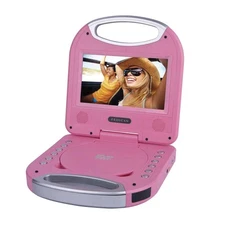 Proscan Pdvd7049-pink 7-in. Portable Dvd Player With Earphones, Remote, And