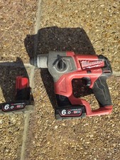 Milwaukee M12 CH 12V Sds Drill with 2x 6.0Ah Batteries And Charger