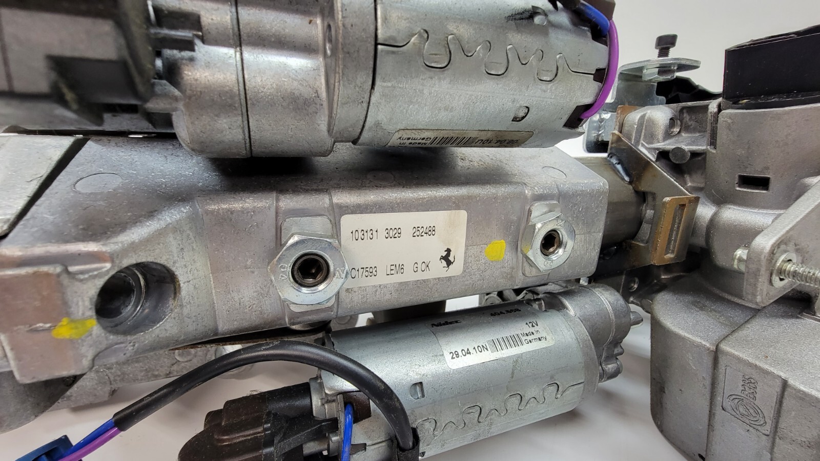 FERRARI 458 ITALIA ELECTRIC STEERING COLUMN ASSEMBLY OEM 252488