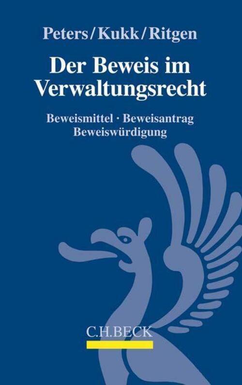 Thumbnail - Der Beweis Verwaltungsrecht Beweismittel, Beweisantrag,