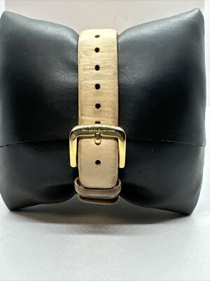 Kate Spade 0484 Women Beige Leather Strap Analog Dial Quartz  display picture 3