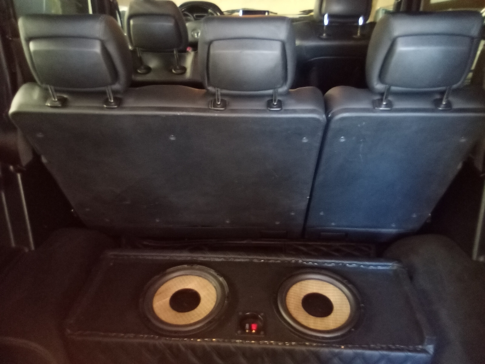 Focal 10in.Subwoofer For G63 Custom Box And AMG Cargo Floor Mat