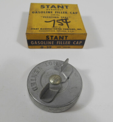Vintage NOS Stant Gasoline Filler Cap G-39 '59 Buick, Caddy, Edsel, Merc, Olds