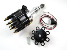 Ford 351w Rtr Electronic Billet Distributor Black D33183bk
