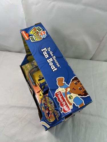 Fisher-Price Nick JR. Go Diego Go To The Rescue Fan Boat Crocodile NIB VTG 2007 - Picture 5 of 6