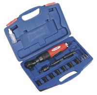 Sealey Air Ratchet Wrench Kit 3/8sq Drive Gsa20kit Sealey Air Ratchet Wrench Kit 3/8sq Drive Gsa20kit