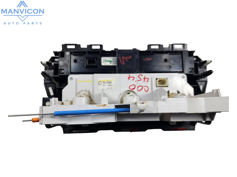 2014-2016 Mazda 3 AC Heater Climate Temperature Control Unit 61 190A OEM - Image 2 of 4