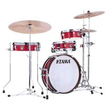 Tama Club-JAM Pancake 4pc Drum Set Burnt Red Mist