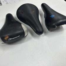 Lot of 3 USED RIPPED TORN - Mongoose Bmx Seats from 20" Mongoose Bicycles