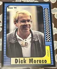 1991 Maxx Update DICK MOROSO owner card #164 of 240 - Nascar