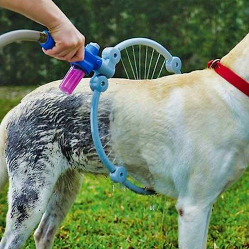 dog bath shower head