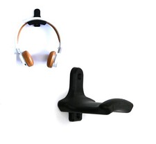 1 Headphone Holder Wall Mounted Hanger Earphone Headset Stand Display Rack Hook