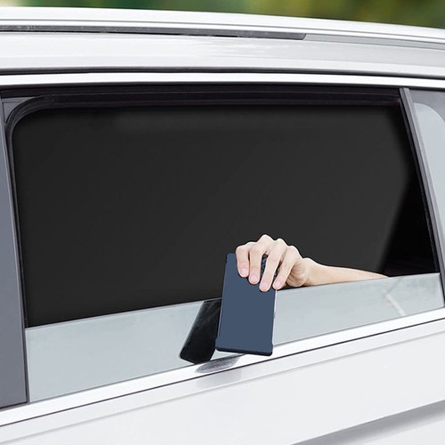 1X Magnetic Auto Car Side Rear Window Sun Shade Cover Mesh Shield UV Protection - Picture 7 of 19