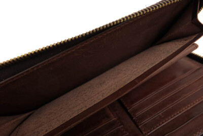VISVIM Long Wallet 0116203003060 VEGGIE LONG WALLET cow VISVIM Long Wallet 0116203003060 VEGGIE LONG WALLET cow